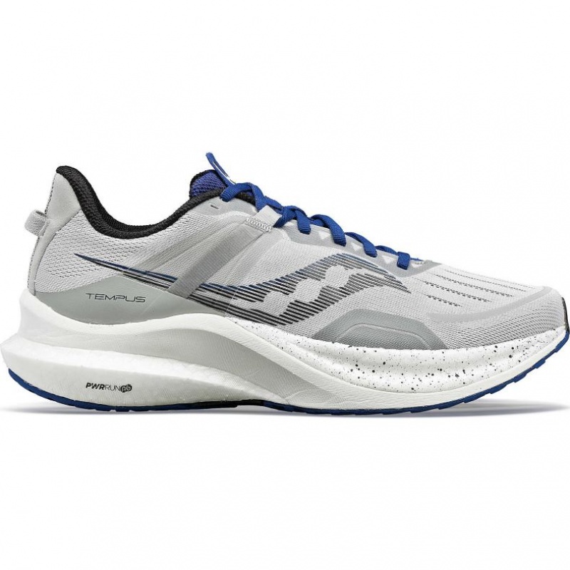 Grey Saucony Tempus Men\'s Running Shoes | PHILIPPINES-TXC