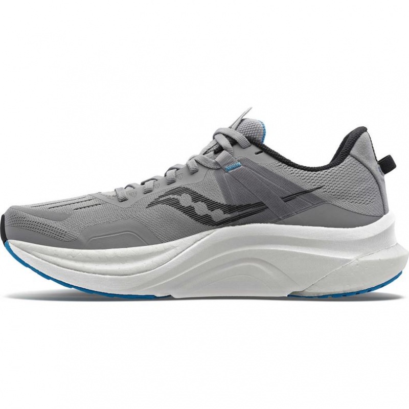 Grey Saucony Tempus Men's Wide Running Shoes | PHILIPPINES-TVU