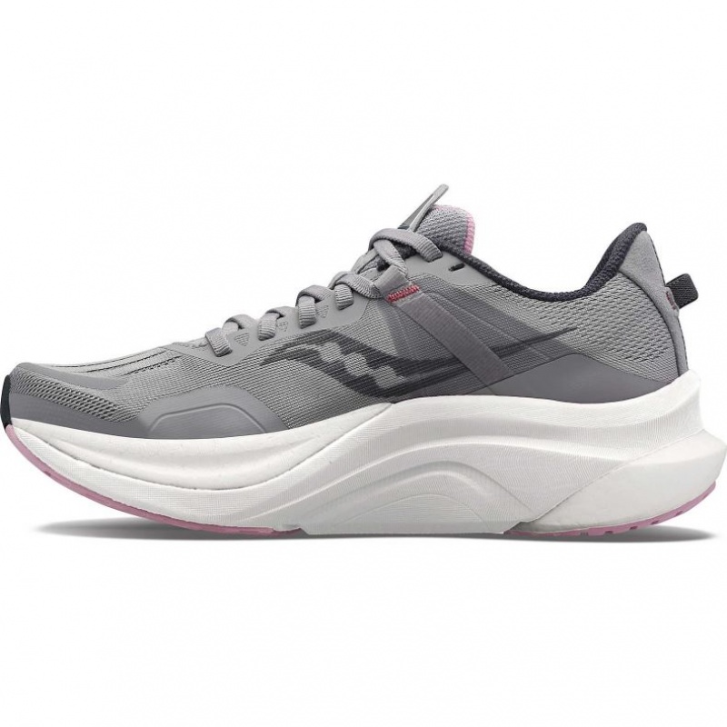 Grey Saucony Tempus Women's Wide Running Shoes | PHILIPPINES-PMT