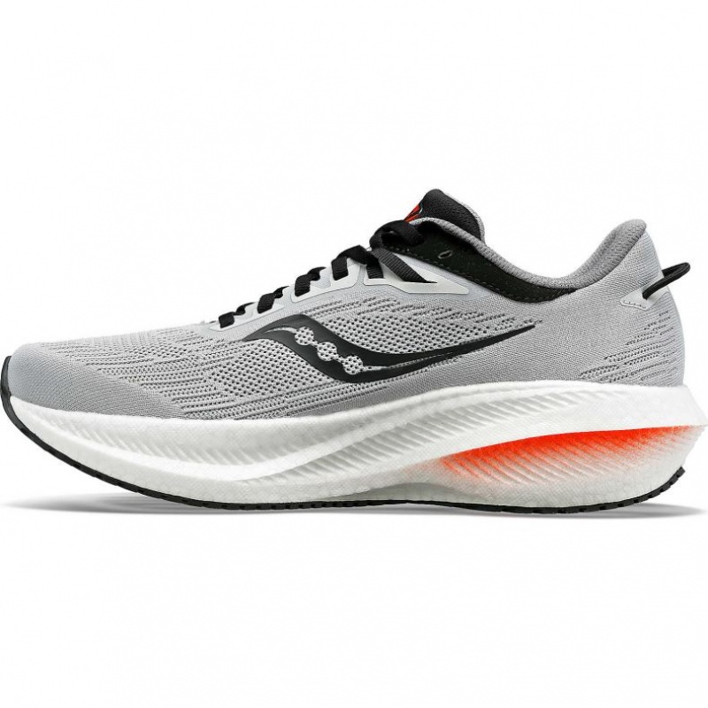 Grey Saucony Triumph 21 Men's Running Shoes | PHILIPPINES-GPM