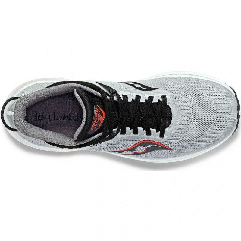 Grey Saucony Triumph 21 Men's Running Shoes | PHILIPPINES-GPM