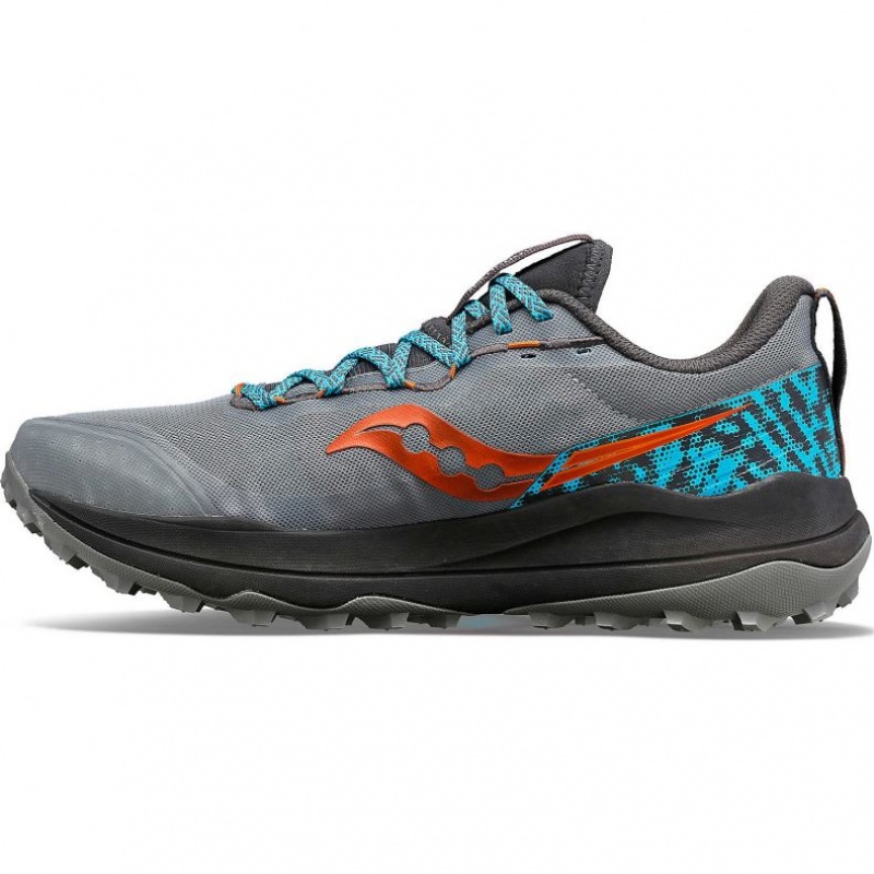 Grey Saucony Xodus Ultra 2 Men's Trail Running Shoes | PHILIPPINES-INO