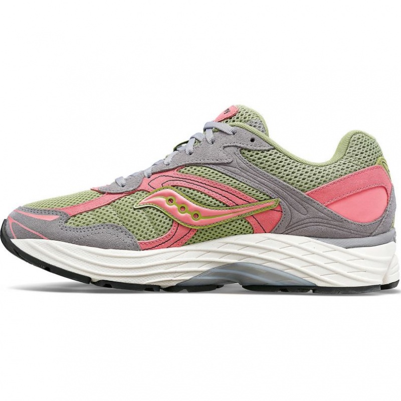 Grey / Green / Pink Saucony ProGrid Omni 9 Premium Men's Sneakers | PHILIPPINES-ITH