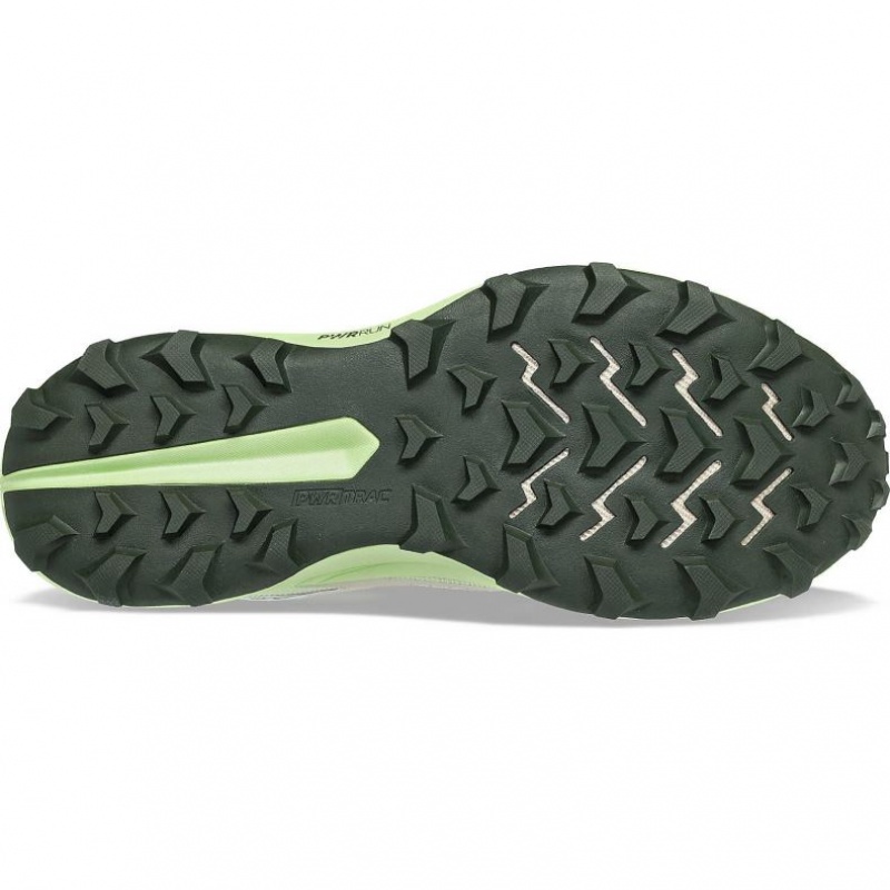 Grey / Mint Saucony Peregrine 13 GTX Men's Running Shoes | PHILIPPINES-OCI