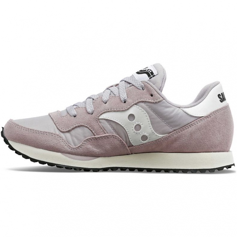 Grey / Pink Saucony DXN Women's Sneakers | PHILIPPINES-PSN