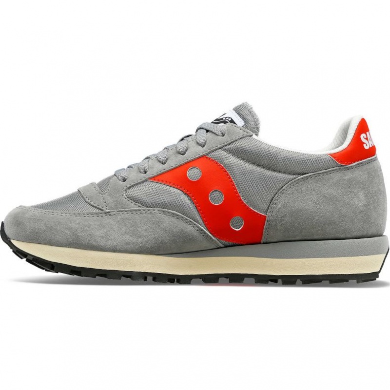 Grey / Red Saucony Jazz 81 Men's Sneakers | PHILIPPINES-RWK