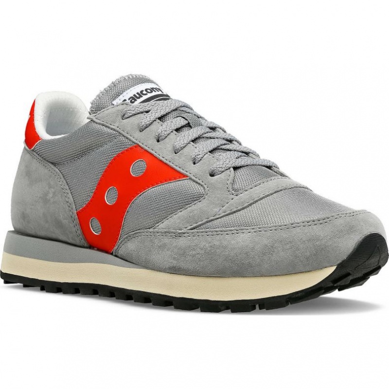 Grey / Red Saucony Jazz 81 Men's Sneakers | PHILIPPINES-RWK