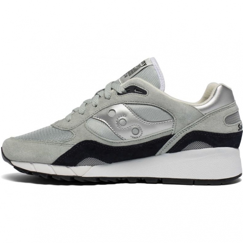 Grey / Silver Saucony Shadow 6000 Men's Sneakers | PHILIPPINES-NOB