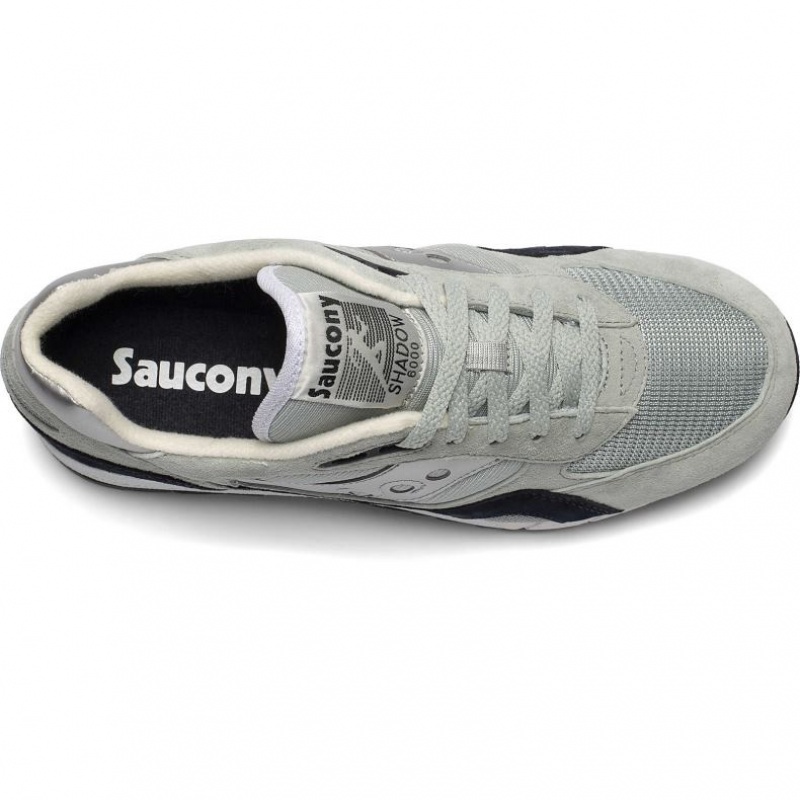 Grey / Silver Saucony Shadow 6000 Men's Sneakers | PHILIPPINES-NOB