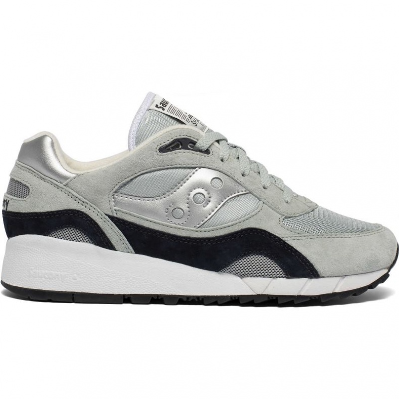 Grey / Silver Saucony Shadow 6000 Men\'s Sneakers | PHILIPPINES-NOB