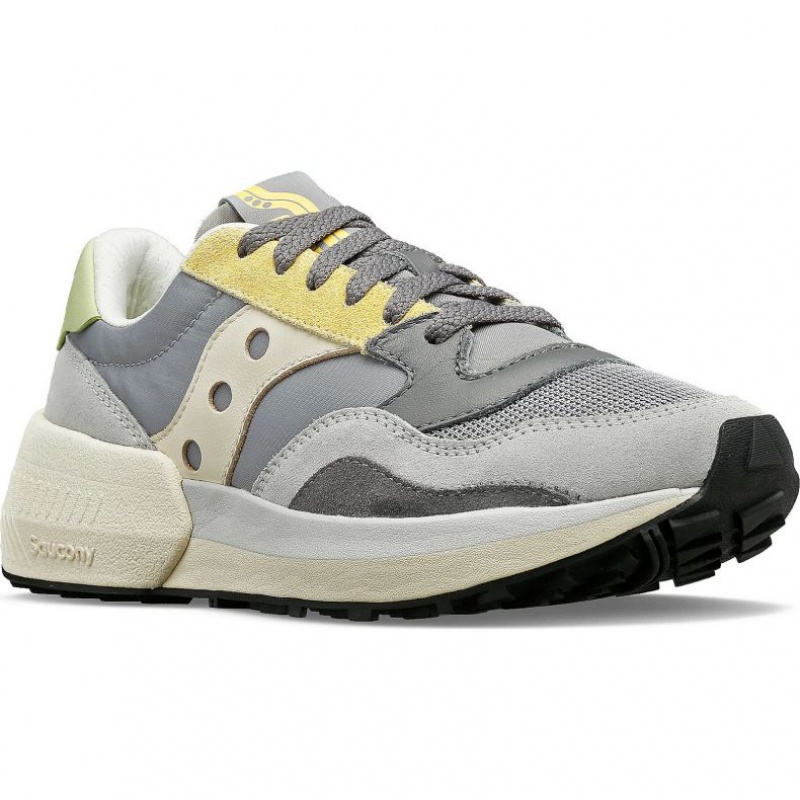 Grey / Yellow Saucony Jazz NXT Women's Sneakers | PHILIPPINES-NEV