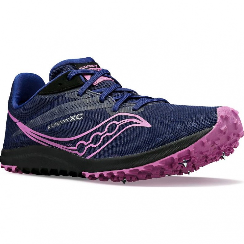 Indigo Saucony Kilkenny XC9 Women's Spikes | PHILIPPINES-QXB