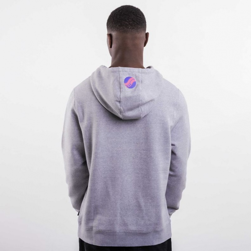 Light Grey Saucony X Frank Cooke Rested Men's Hoodie | PHILIPPINES-OSU