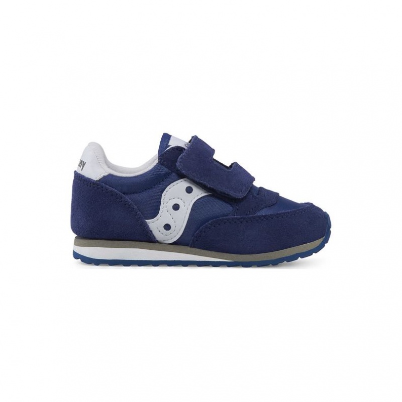 Navy Saucony Baby Jazz Hook & Loop Little Kids\' Sneakers | PHILIPPINES-MVU