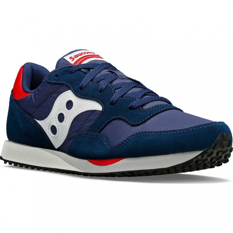 Navy Saucony DXN Men's Sneakers | PHILIPPINES-XVN