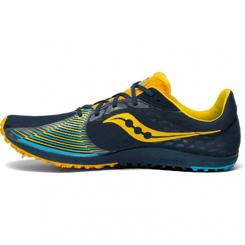 Navy Saucony Kilkenny XC9 Men's Spikes | PHILIPPINES-UVP