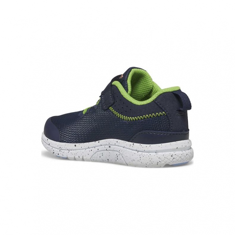 Navy Saucony Kinvara 14 A/C Jr. Little Kids' Sneakers | PHILIPPINES-HNY