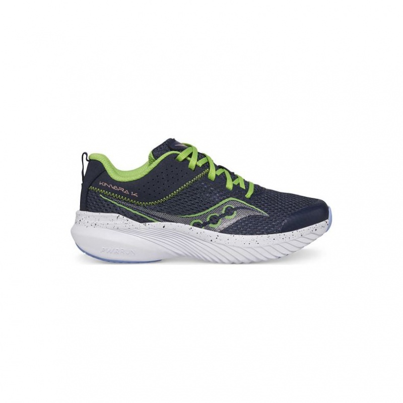 Navy Saucony Kinvara 14 Big Kids\' Sneakers | PHILIPPINES-EPU