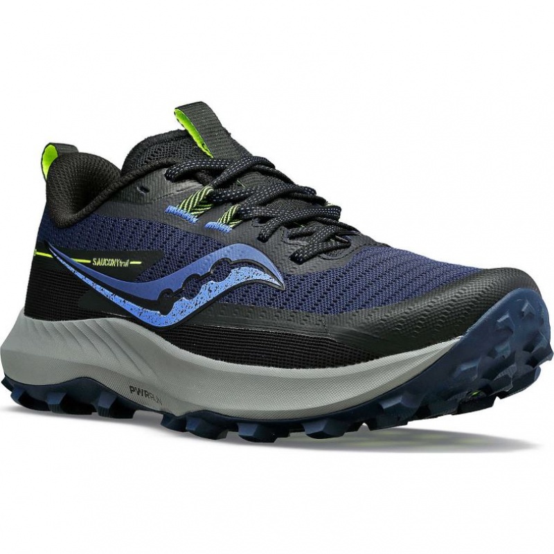 Navy Saucony Peregrine 13 Women's Trail Running Shoes | PHILIPPINES-FES