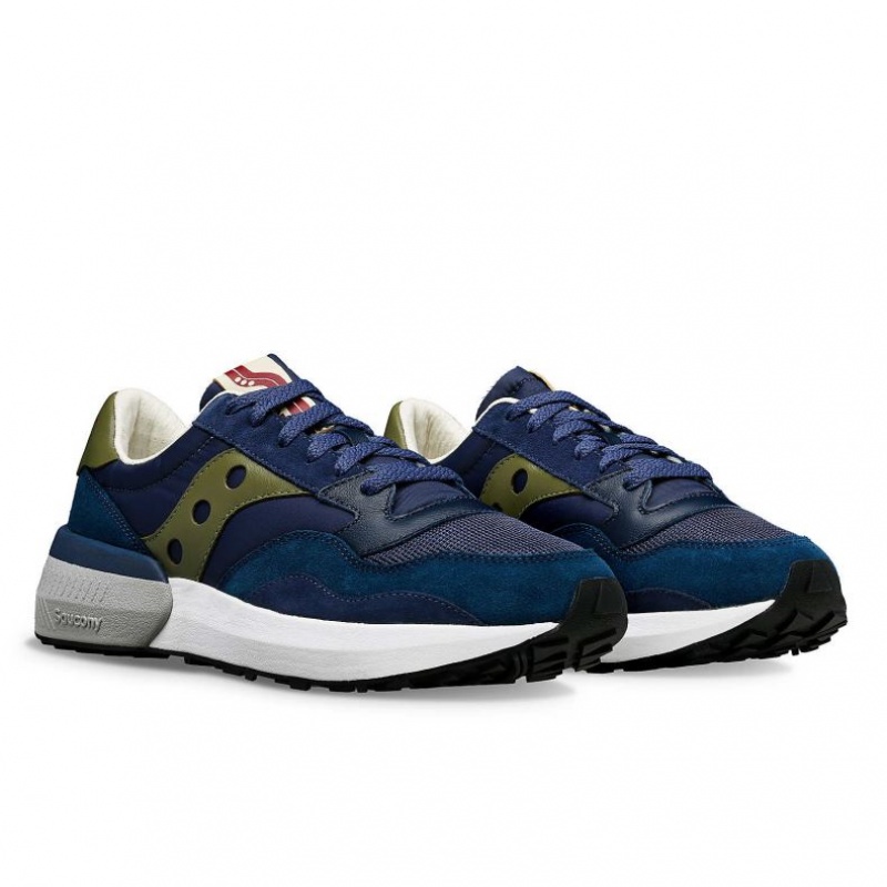 Navy / Green Saucony Jazz NXT Women's Sneakers | PHILIPPINES-HPV