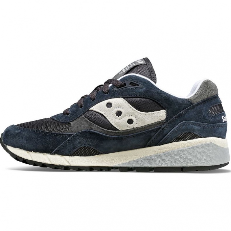 Navy / Grey Saucony Shadow 6000 Men's Sneakers | PHILIPPINES-GOQ