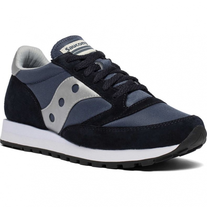 Navy / Silver Saucony Jazz 81 Men's Sneakers | PHILIPPINES-PGY