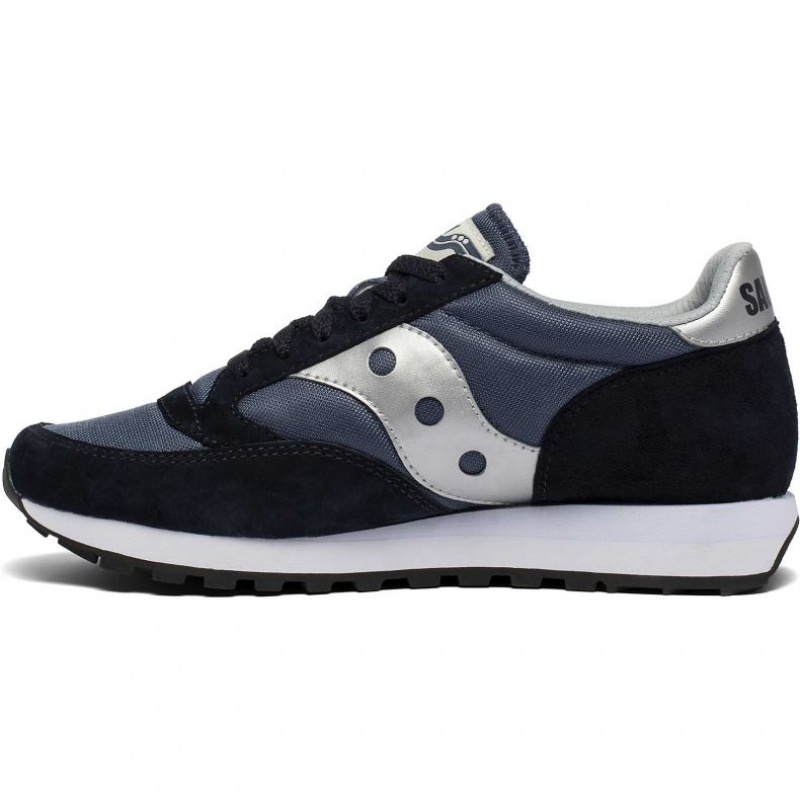 Navy / Silver Saucony Jazz 81 Men's Sneakers | PHILIPPINES-PGY