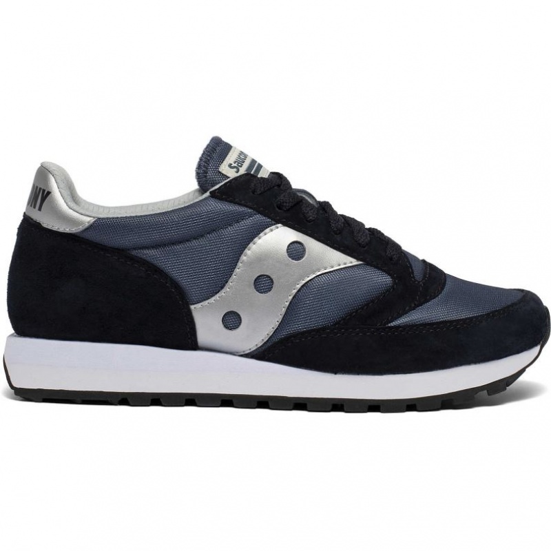 Navy / Silver Saucony Jazz 81 Men\'s Sneakers | PHILIPPINES-PGY