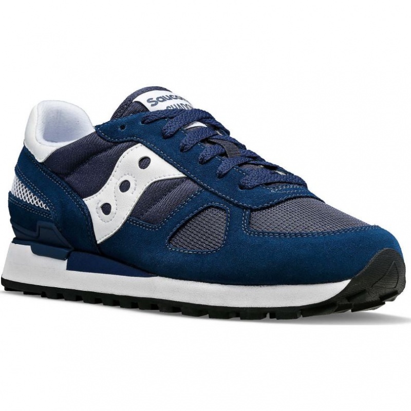 Navy / White Saucony Shadow Original Men's Sneakers | PHILIPPINES-HSB