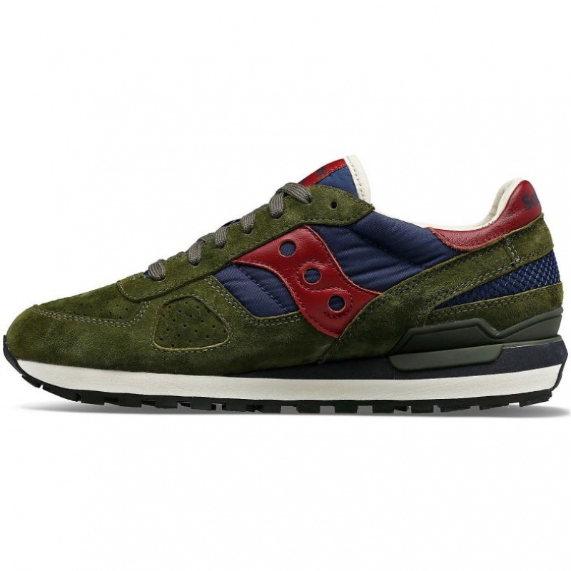 Olive Saucony Shadow Original Premium Men's Sneakers | PHILIPPINES-ZJK