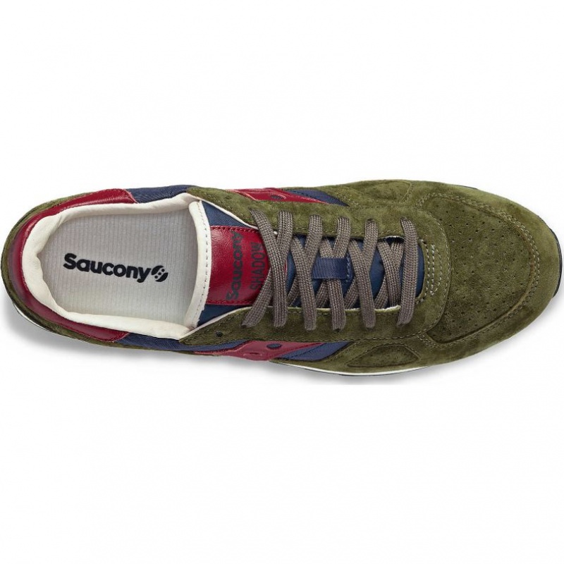 Olive Saucony Shadow Original Premium Men's Sneakers | PHILIPPINES-ZJK