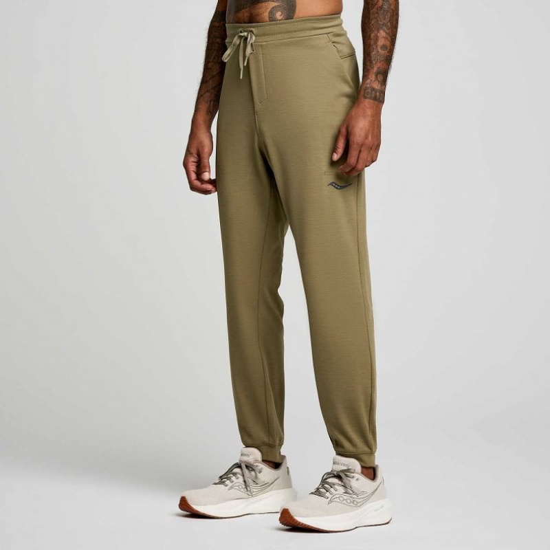 Olive Saucony Solstice Men's Jogger | PHILIPPINES-QWP