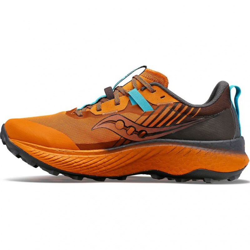 Orange Saucony Endorphin Edge Men's Trail Running Shoes | PHILIPPINES-IBJ