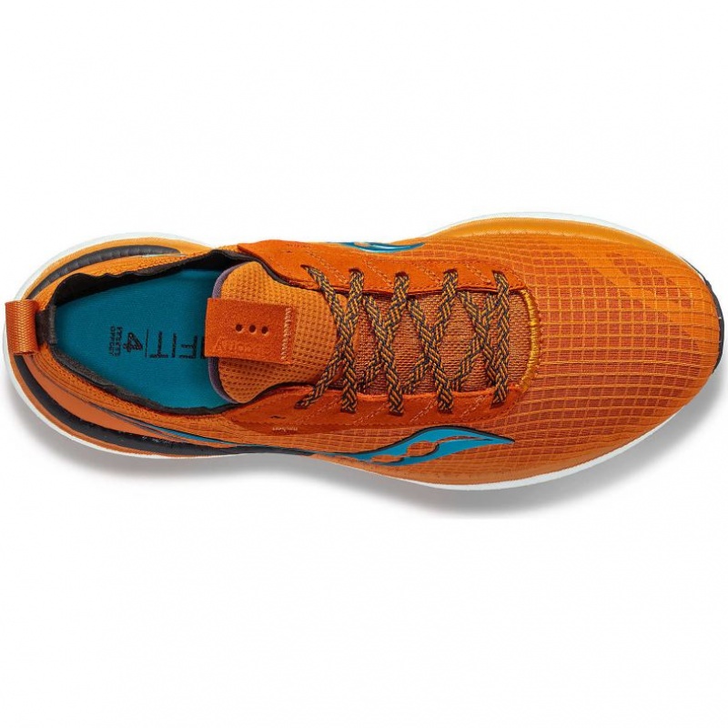 Orange Saucony Freedom Crossport Men's Running Shoes | PHILIPPINES-ERW