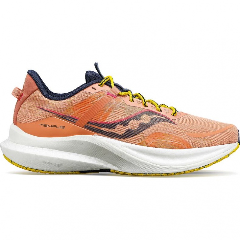 Orange Saucony Tempus Men\'s Running Shoes | PHILIPPINES-OHW