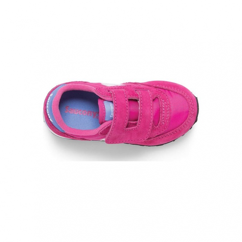 Pink Saucony Baby Jazz Hook & Loop Little Kids' Sneakers | PHILIPPINES-MDW