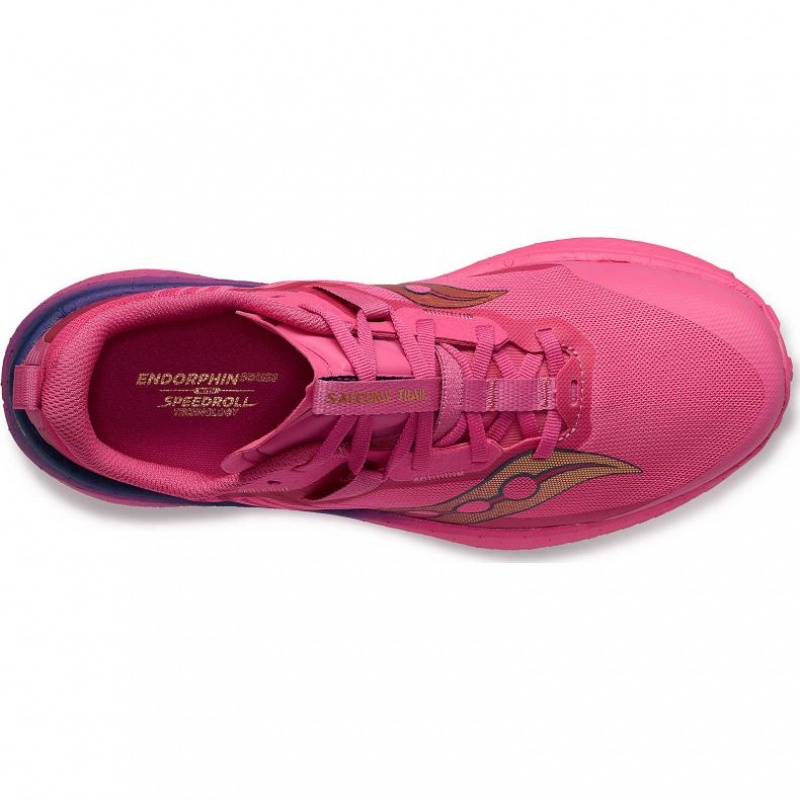 Pink Saucony Endorphin Edge Women's Running Shoes | PHILIPPINES-QOA