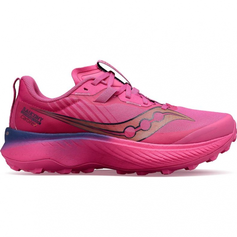 Pink Saucony Endorphin Edge Women\'s Running Shoes | PHILIPPINES-QOA