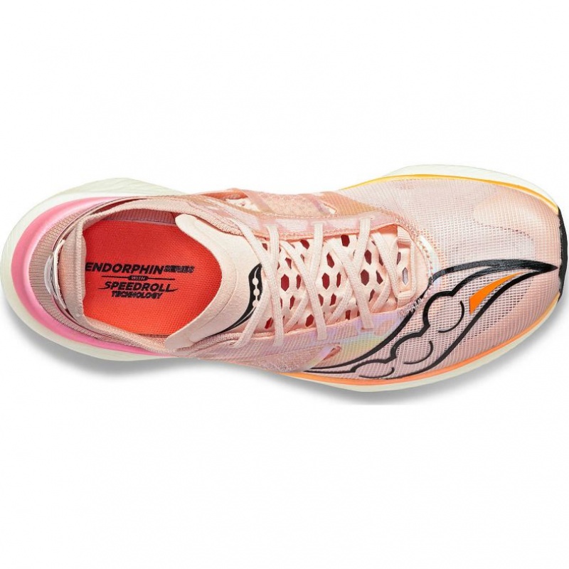 Pink Saucony Endorphin Elite Men's Running Shoes | PHILIPPINES-UKN