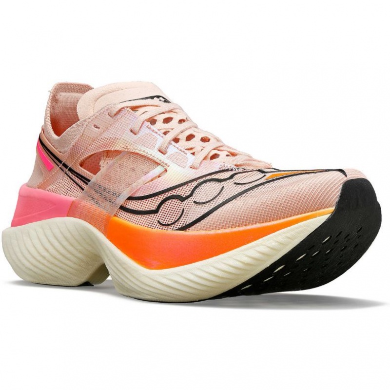 Pink Saucony Endorphin Elite Men's Running Shoes | PHILIPPINES-UKN