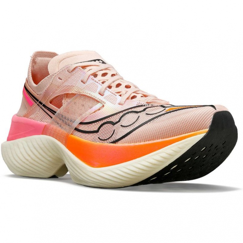 Pink Saucony Endorphin Elite Women's Running Shoes | PHILIPPINES-PQR