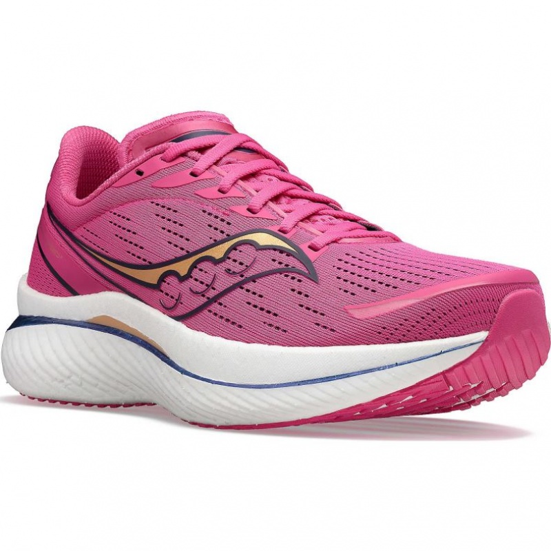 Pink Saucony Endorphin Speed 3 Men's Running Shoes | PHILIPPINES-COG