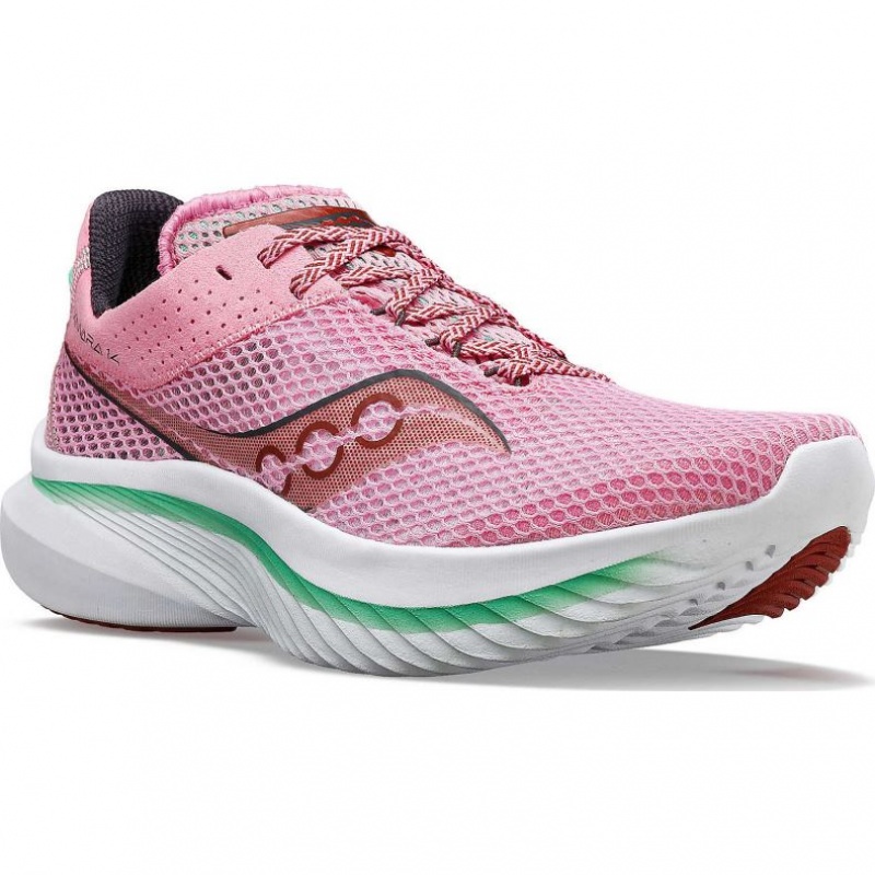 Pink Saucony Kinvara 14 Women's Running Shoes | PHILIPPINES-XLS