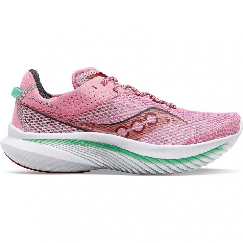 Pink Saucony Kinvara 14 Women\'s Running Shoes | PHILIPPINES-XLS