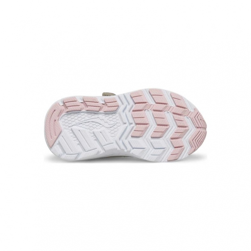 Pink / Grey Saucony Ride 10 Jr. Little Kids' Sneakers | PHILIPPINES-ARL