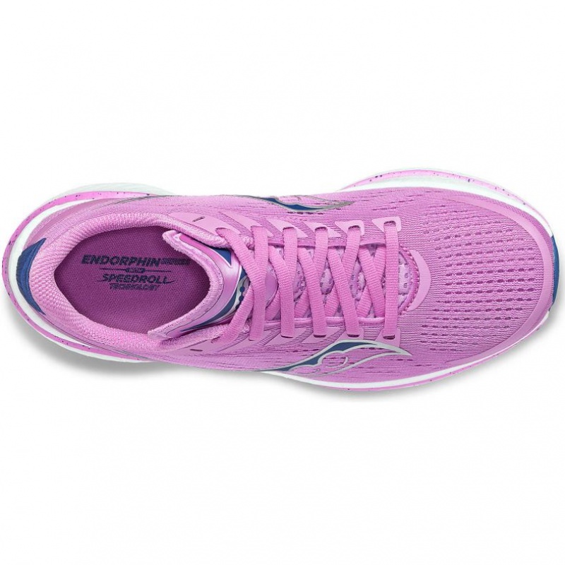 Purple Saucony Endorphin Speed 3 Women's Running Shoes | PHILIPPINES-OSA