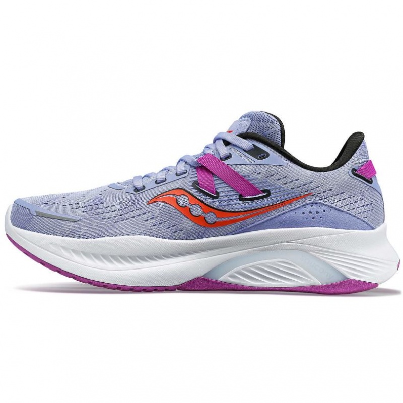 Purple Saucony Guide 16 Women's Running Shoes | PHILIPPINES-MBA