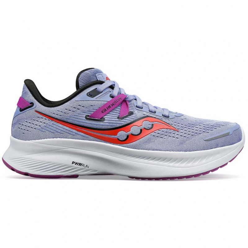 Purple Saucony Guide 16 Women\'s Running Shoes | PHILIPPINES-MBA