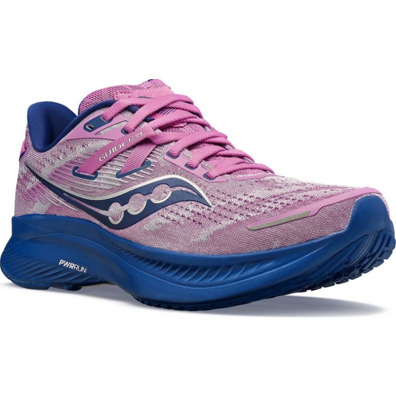 Purple / Indigo Saucony Guide 16 Women's Running Shoes | PHILIPPINES-XRO