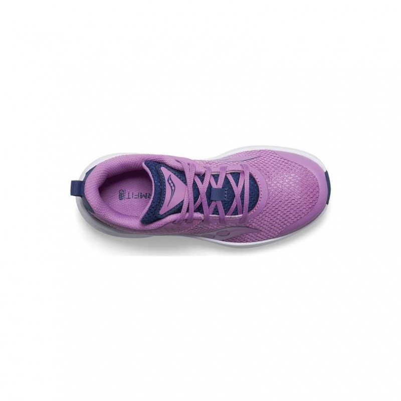 Purple / Indigo Saucony Kinvara 14 Big Kids' Sneakers | PHILIPPINES-KIS